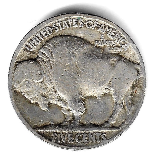 1914 Buffalo Nickel, Philadelphia Mint, photograph 2