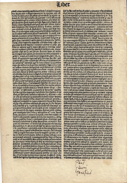 Latin Vulgate Bible Leaf, Book of Daniel 10–11, photograph 2