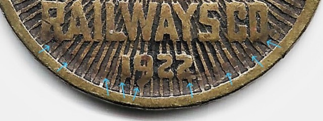 Pittsburgh Railways Co. Transit Token, 1922, Strike Error