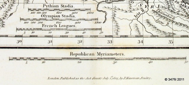 "The Palus Maeotis and Pontus Euxinus", Black Sea Map, 1805, photograph 4