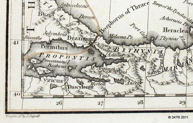 "The Palus Maeotis and Pontus Euxinus", Black Sea Map, 1805, photograph 5