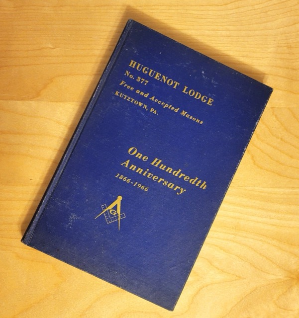 Huguenot Lodge No. 377: One Hundredth Anniversary, 1866–1966, photograph 2