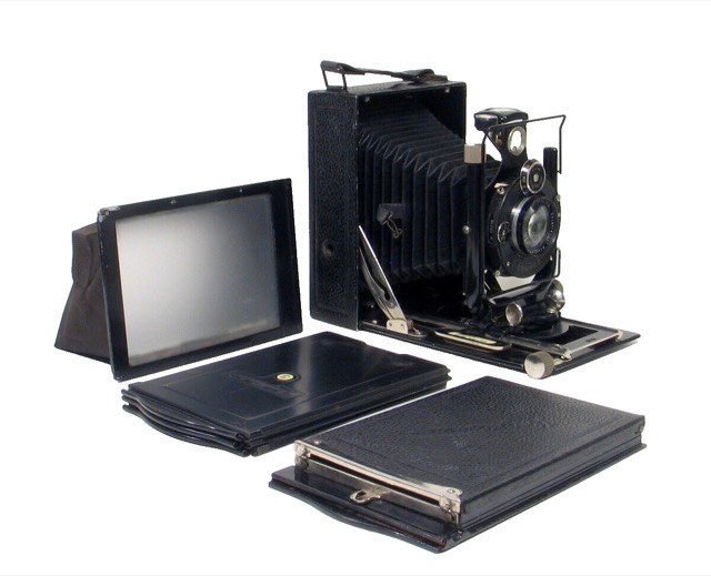 Voigtländer Avus 9 x 12 cm Folding Press Camera, photograph 2
