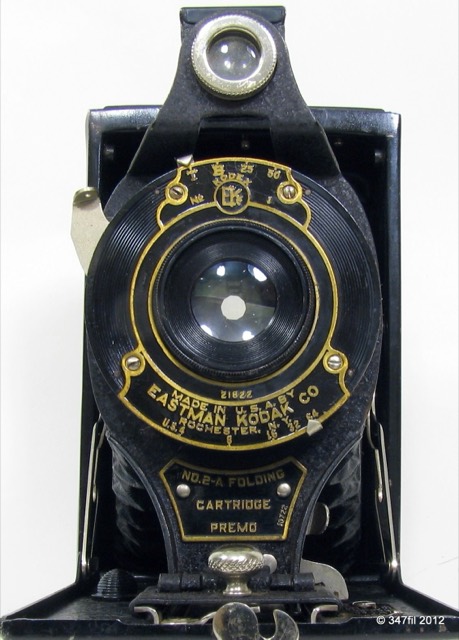 Kodak No. 2-A Folding Cartridge Premo Camera, photograph 3