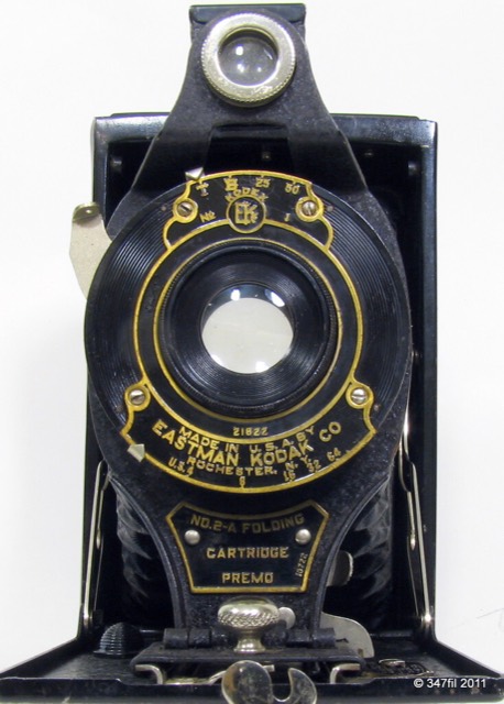 Kodak No. 2-A Folding Cartridge Premo Camera, photograph 8