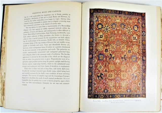 Oriental Rugs and Carpets: A Comprehensive Study, 1931, photograph 7