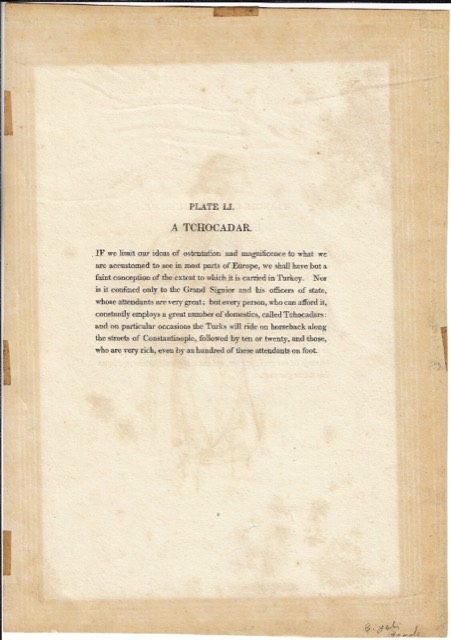 A Tchocadar, Plate from The Costume of Turkey, 1802, photograph 5