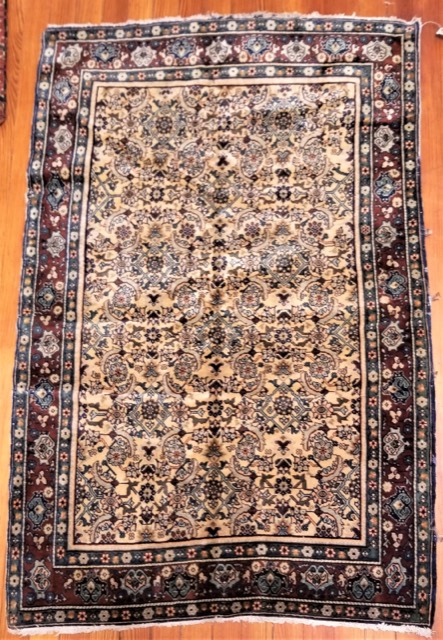 Antique Caucasian Rug, Herati Design