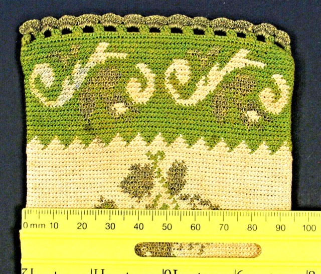 Ottoman Silk Coin Purse with Gilt Silver Threads, photograph 6
