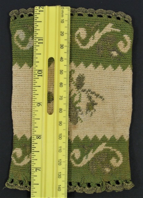 Ottoman Silk Coin Purse with Gilt Silver Threads, photograph 8