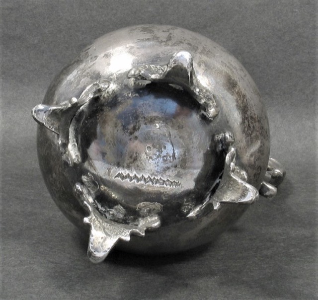 Ottoman Silver Creamer with the Tughra of Abdülhamid II, photograph 6