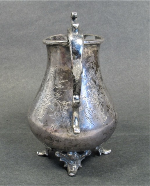Ottoman Silver Creamer with the Tughra of Abdülhamid II, photograph 8