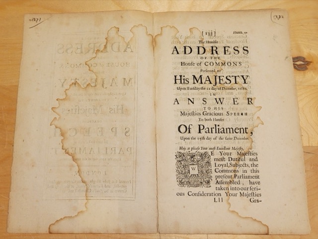 1680 House of Commons Address to the King, photograph 2