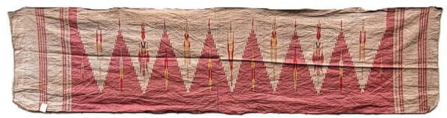 Ottoman Yalı Curtain Panel, Zok Brocade, circa 1850