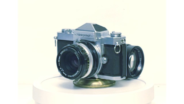Nikon Nikkormat FT-N 35mm SLR Kit with Two Lenses, photograph 2