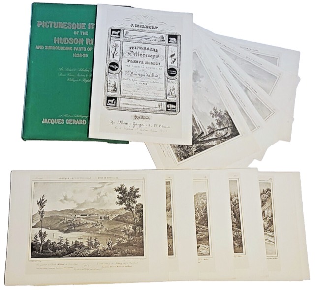Milbert's Hudson River: 54 Facsimile Lithographs