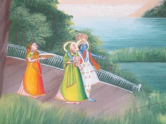 Shiva and His Goddess, Colonial India, Late 19th Century
