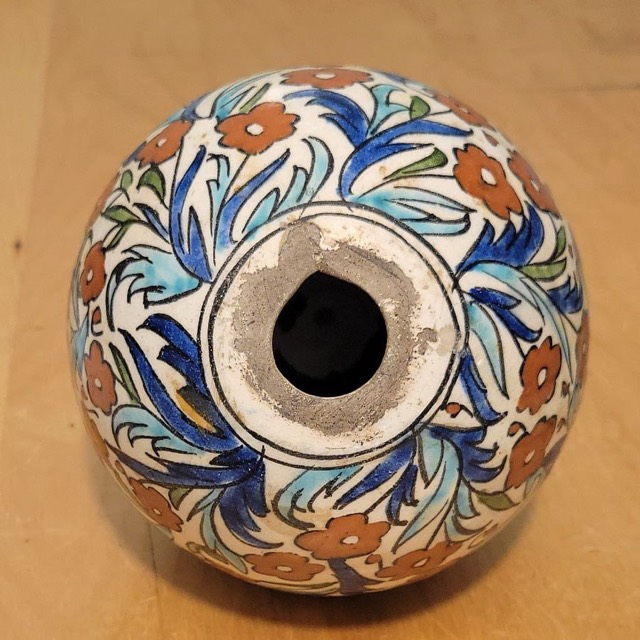 Kütahya Spherical Mosque Hanging Ornament, photograph 6