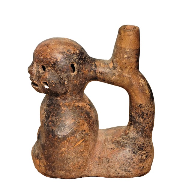 Chimú Whistling Stirrup-Spout Vessel
