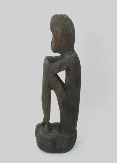 Ifugao Seated Bulul (Anito) Rice Guardian, photograph 4