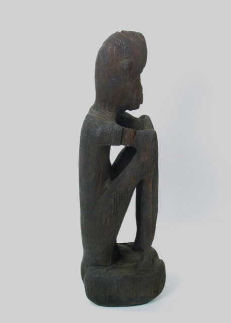 Ifugao Seated Bulul (Anito) Rice Guardian, photograph 6