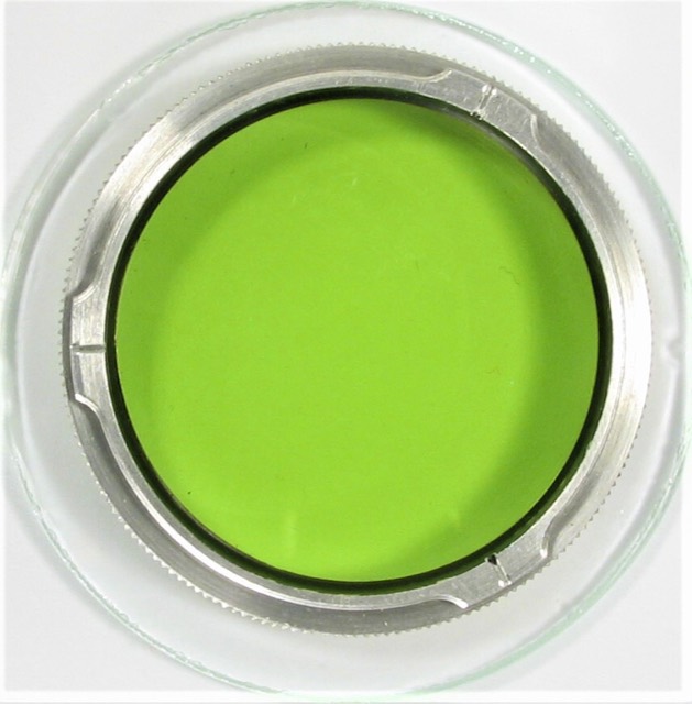 Franke & Heidecke Rollei-hellgrün Light Green Filter, photograph 2