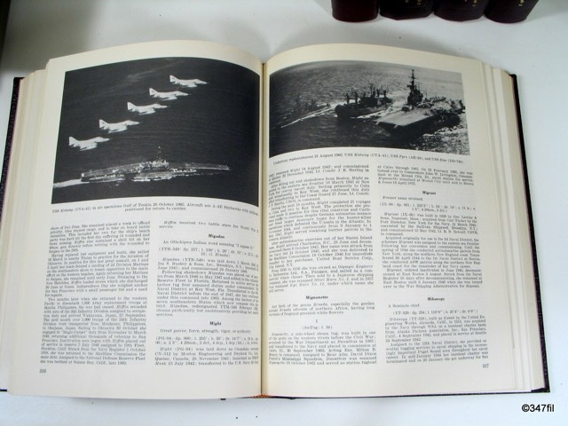 Dictionary of American Naval Fighting Ships, 8 Volumes, photograph 5