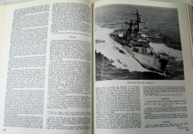 Dictionary of American Naval Fighting Ships, 8 Volumes, photograph 6