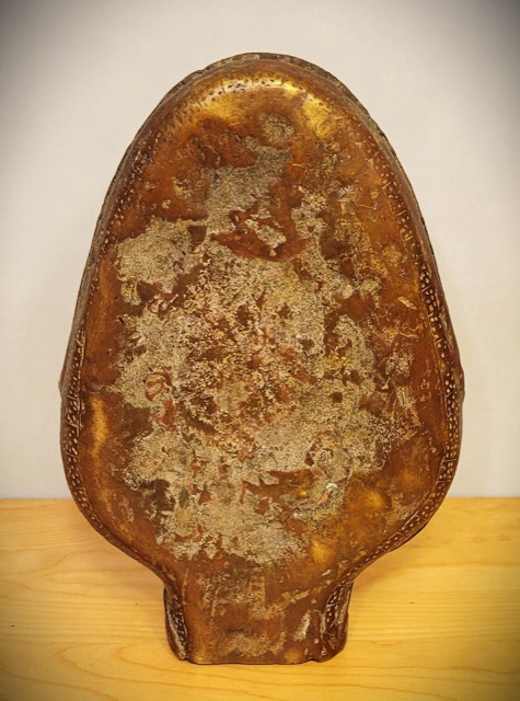 Benin-Style Cast Bronze Snake Head, photograph 8