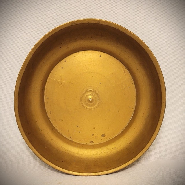 Inscribed Armenian Brass Bowl, Dated 1926, photograph 3