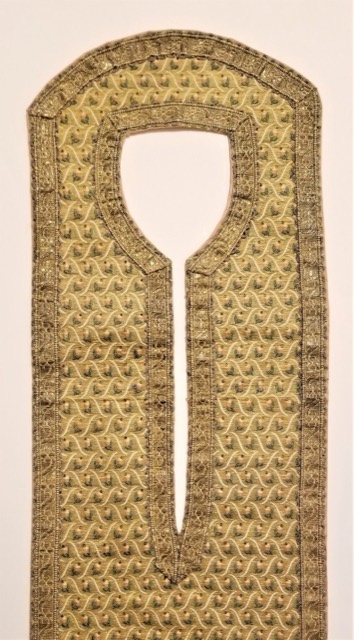 Armenian Priest's Vestment (Epitrachelion), Silk Brocade