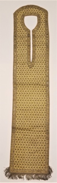 Armenian Priest's Vestment (Epitrachelion), Silk Brocade, photograph 2