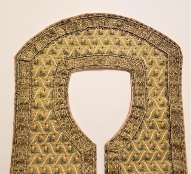 Armenian Priest's Vestment (Epitrachelion), Silk Brocade, photograph 4