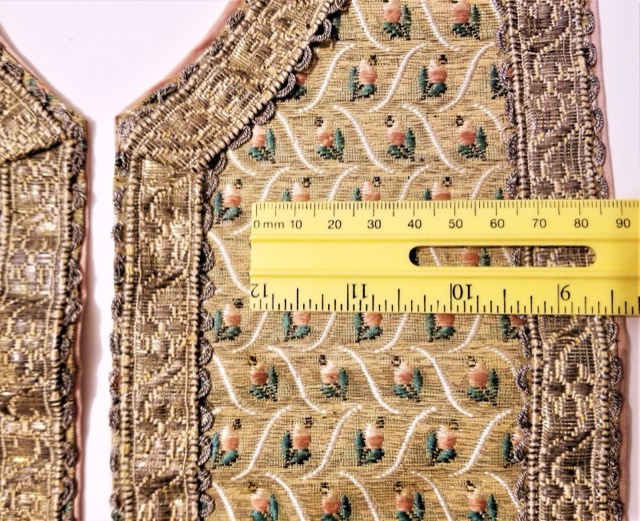 Armenian Priest's Vestment (Epitrachelion), Silk Brocade, photograph 8