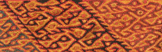 Chancay Textile Fragment, Pre-Columbian Peru, photograph 4