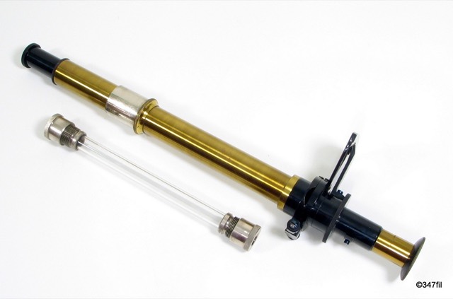 C. Reichert Wien Brass Polarimeter, circa 1920, photograph 10