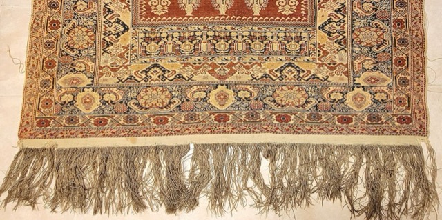 Antique Gordes Prayer Rug (Seccade), Western Anatolia, photograph 4