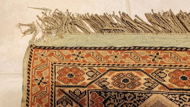 Antique Gordes Prayer Rug (Seccade), Western Anatolia, photograph 10