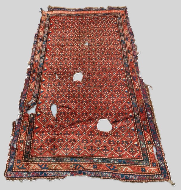Armenian Memorial Rug, Dated 1916, Inscribed Karabakh, photograph 2