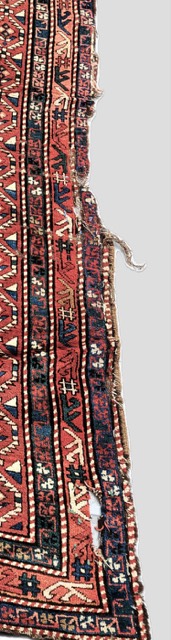 Armenian Memorial Rug, Dated 1916, Inscribed Karabakh, photograph 6