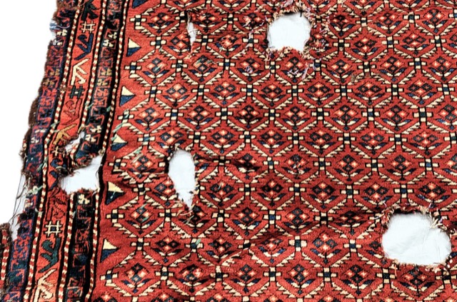 Armenian Memorial Rug, Dated 1916, Inscribed Karabakh, photograph 7