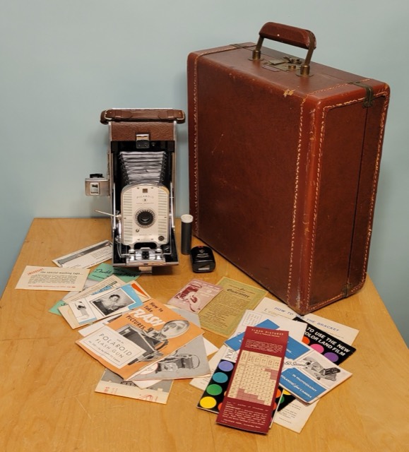 Polaroid Land Camera Model 95 with Fitted Case