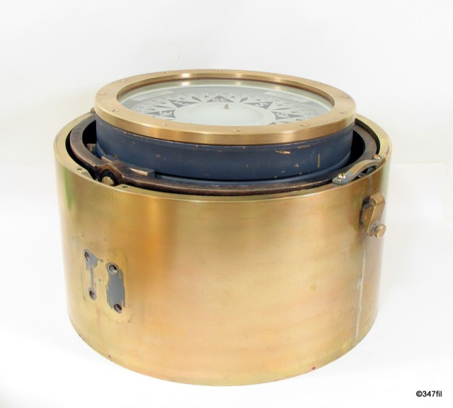 ARKAS Magnetic Liquid Marine Compass, Copenhagen, photograph 6