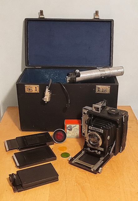 Graflex Speed Graphic 2¼ × 3¼, circa 1943, with Case, photograph 3