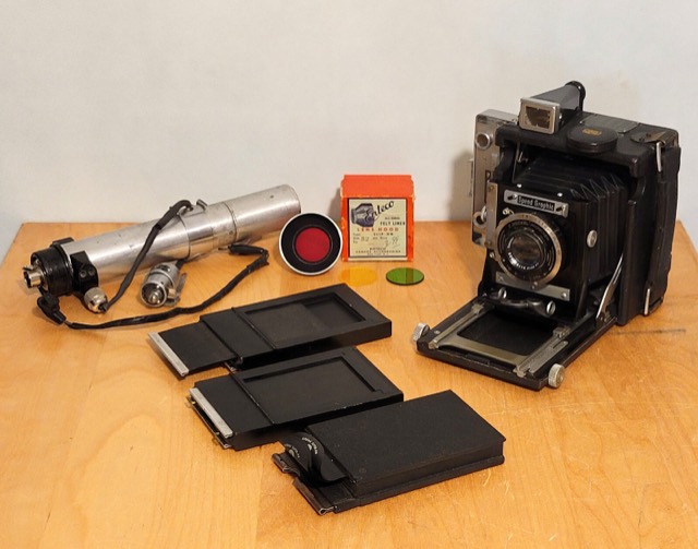Graflex Speed Graphic 2¼ × 3¼, circa 1943, with Case, photograph 9