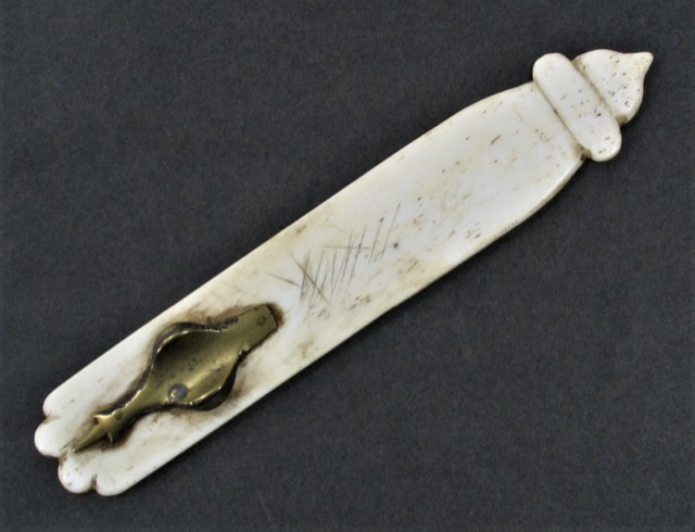 Ottoman Makta, Reed Pen Cutting Block in Turban Form