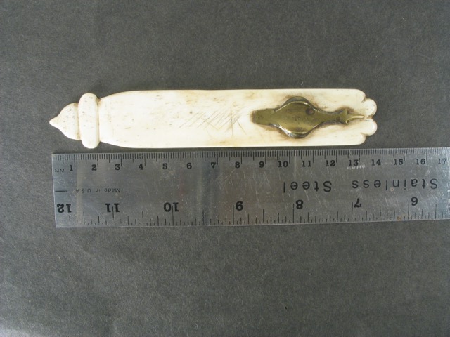 Ottoman Makta, Reed Pen Cutting Block in Turban Form, photograph 5