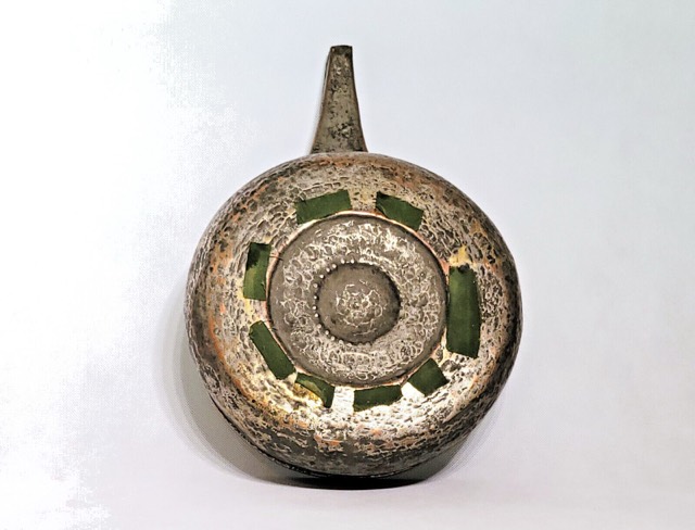 Ottoman Tinned Copper Pouring Vessel, Mamluk Revival, photograph 10
