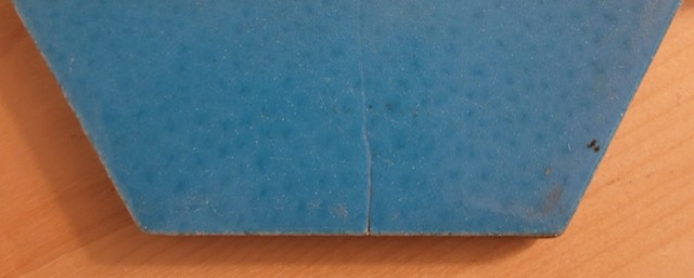 Hexagonal Turquoise-Glazed Kütahya Tile, photograph 7