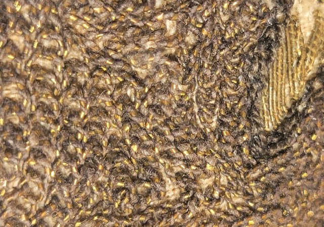 Ottoman Metal-Thread Panel with the Tughra of Abdul Hamid II, photograph 10